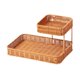 thumbnail image 4 of Estante De Almacenamiento Organizador De Almacenamiento Decorativo Hecho A Mano Para Baño Escritorio Dormitorio 2 Capas, 4 of 5