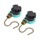 thumbnail image 5 of 2 Interruptores De Tirador De Luz De Ventilador De 2 Cables Con Cadena De Cuentas, Control De Interruptor De Cadena De Tirador De Bronce, 5 of 5