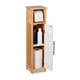 thumbnail image 2 of Porta Confort Soporte Papel Baño Armario Con Puerta Pequeño Blanco, 2 of 6
