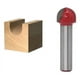 thumbnail image 1 of Fresa Madera Media Caña Vástago ½ X ¼ 1pcs, 1 of 2