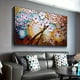 thumbnail image 4 of 1pc, Frameless Abstract Flowers Tree Oil Painting Posters, Print Wall Art Canvas, Painting Art, Living Room Decor, Cuadros Decor, Room Decor, Home Decor, Bedroom Decor, Indoor Decor, Wall Decor (No F, 4 of 4