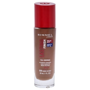 Rimmel London - Base De Maquillaje De Cobertura Total Con Acabado Duradero Spf - Coco Tibio De Riel London Para Mujeres - Base
