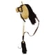 thumbnail image 3 of Juguete De Caballo De Palo, Divertido Animal De Peluche Con Cabeza Para Niños, Niñas Y Niños, Color Marrón, 3 of 5