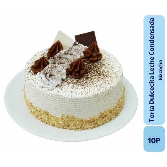 Torta Dulcecita Leche Condensada 10P, 1 Un