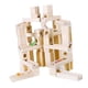 thumbnail image 4 of Juego De Bloques De Construcción De Canicas De Madera Para Niños Y Niñas, Regalo De Cumpleaños, 60 Uds., 4 of 5