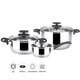 thumbnail image 1 of Batería de Cocina 5 Piezas Style Acero Inoxidable Plateado, 1 of 2
