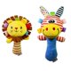 thumbnail image 5 of Cartoon Lion Giraffe Animal Plush Toy Baby Kids Handbell Campanilla de mano Sonajero, 5 of 5
