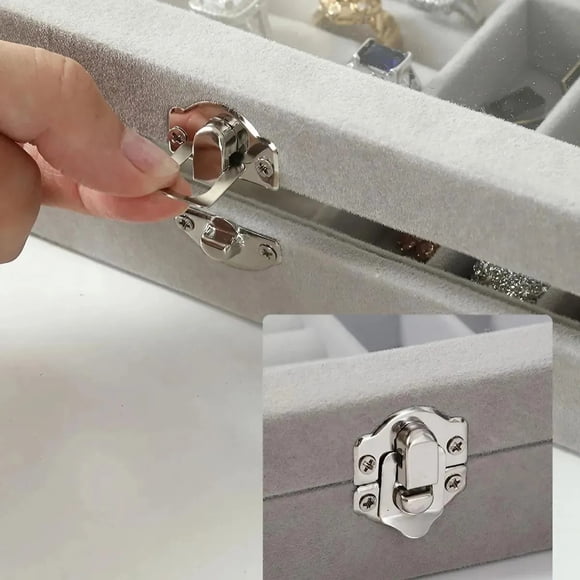 Joyero Organizador Velvet Glass La vitrina De Lujo Para Tus Tesoros