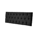 thumbnail image 3 of Respaldo Elegante King Capitone 180x60 Cm Negro Felpa Botones, 3 of 3