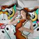 thumbnail image 5 of Garfield 3-Piece Bedding Set For Kids Boys Girls Adult Cartoon Warm Cute Fashion Holiday Present Gift Bed Sheets, 5 of 5