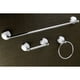 thumbnail image 2 of Juego de accesorios de baño Kingston Brass Victorian de 3 piezas, 2 of 4