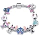 thumbnail image 1 of Pulsera Stitch para niñas de 8 a 12 años, regalo de cumpleaños, pulsera con dijes Stitch de 6,7 pulgadas, metal, sin piedras preciosas., 1 of 6