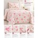 thumbnail image 4 of Set Cubrelecho Quilt Verano 1.5 Plazas Fresco mas 1 Funda de Almohada, 4 of 6