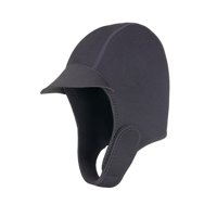 Ioensy - Capucha De Buceo Capucha De Buceo Correa De Barbilla Ajustable Capucha De Neopreno De Buceo De 2 Mm Negro