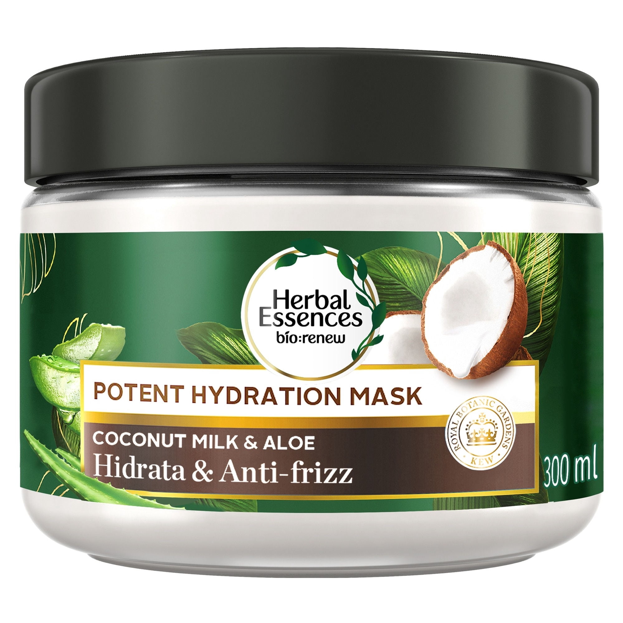 Mascarilla Para Pelo Intensiva Leche De Coco Y Aloe 300 ml Herbal Essences