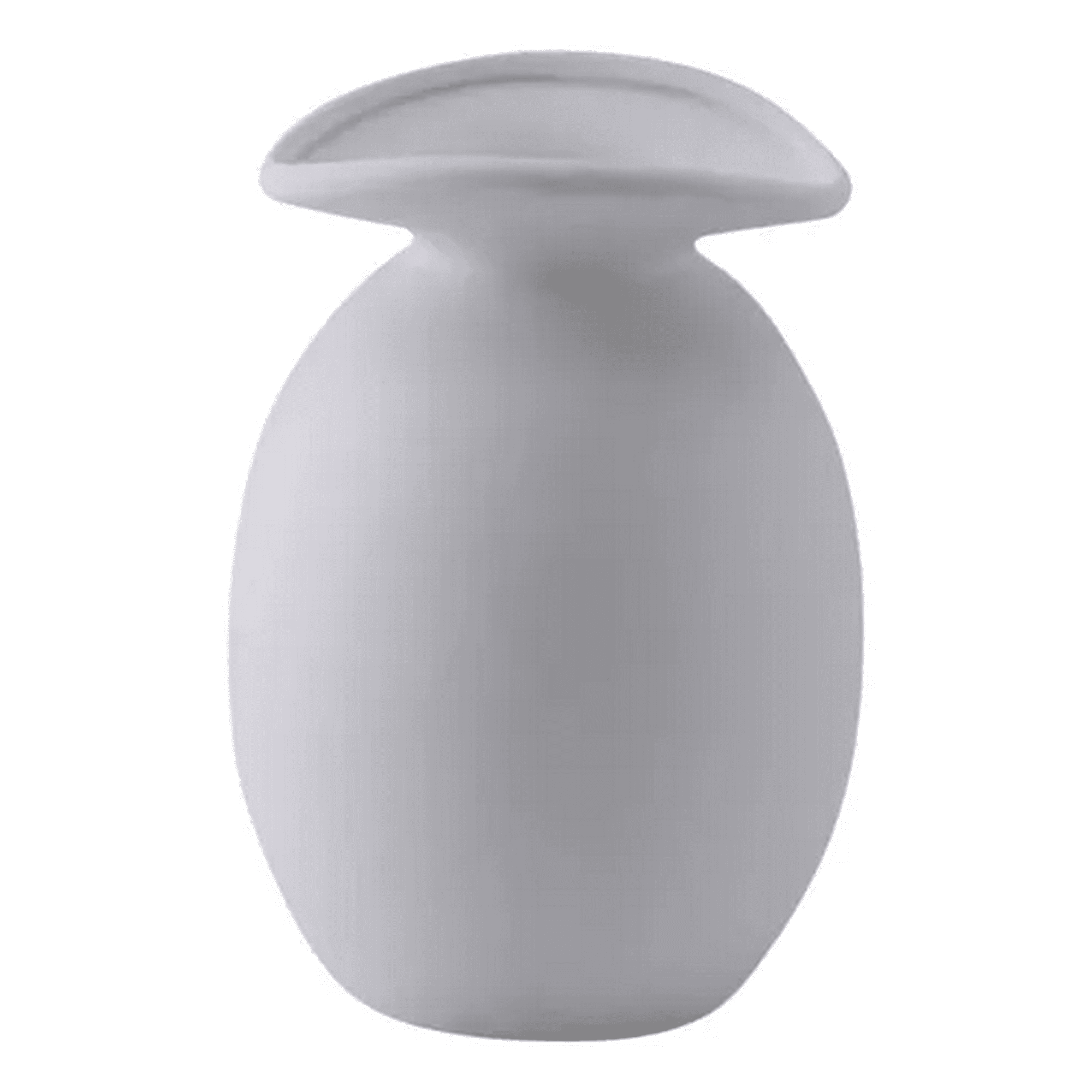 Genérico - Florero Vintage Ceramica Cuello Blanco 28x28x26cm