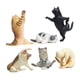 thumbnail image 4 of 6/Set Kawaii Divertido Yoga Figuras De Gatos Estatuas Figuras De Animales Regalos De Aprendizaje, 4 of 5