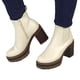 thumbnail image 2 of Botin de Mujer Taco Cuadrado 17 Yassne Marron, 2 of 5