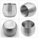 thumbnail image 2 of Conjunto De Tazas De Espresso De Acero Inoxidable 2 Piezas De Doble Pared Aisladas Tazas De Vacío De 7 Onzas Para Picnics Al Aire Libre Y Fiestas (plata), 2 of 3
