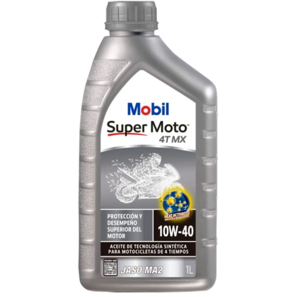 Aceite Motor para Moto 10w40 Tecnologia Sintetica Mobil 4T MX