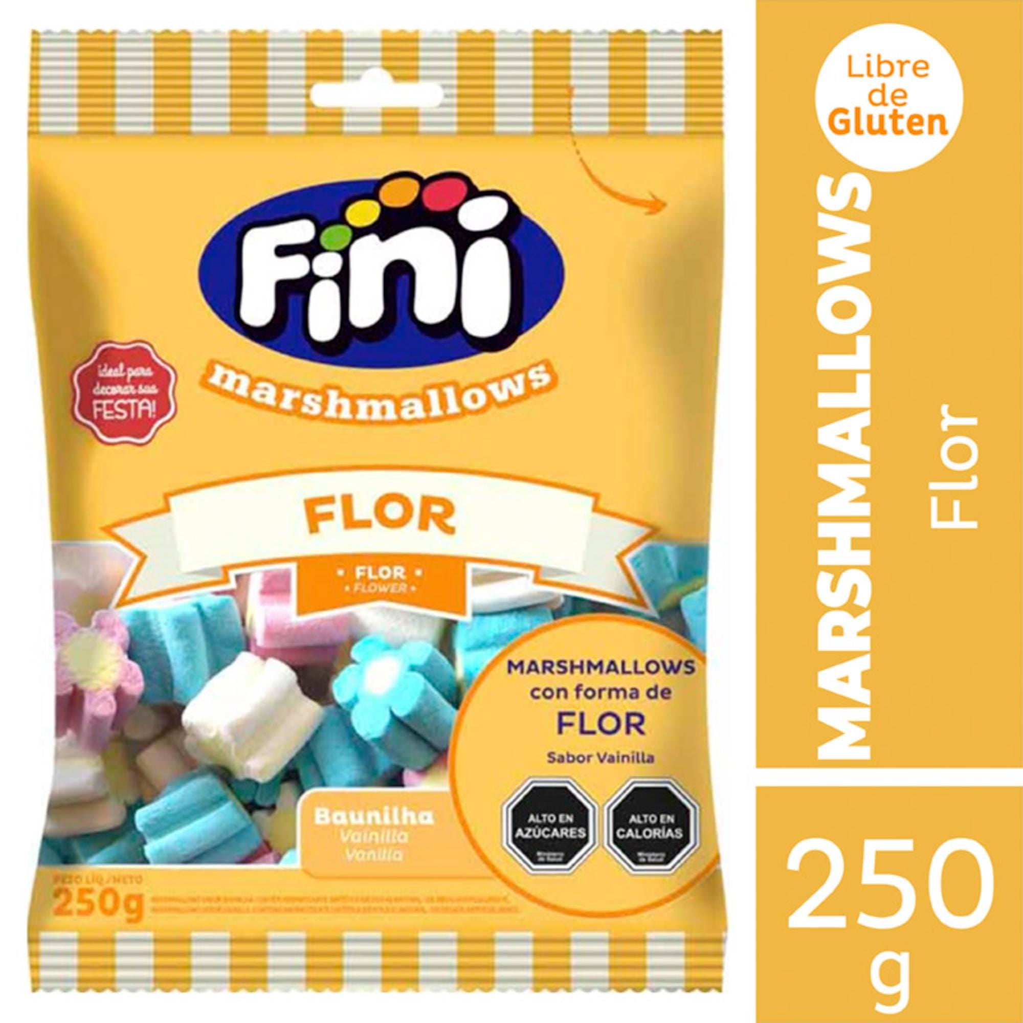 Marshmallow Forma Flor 250 g Fini