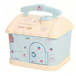 Importclick - Mini Alcancía Banco Didáctico Infantil Llave