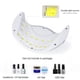 thumbnail image 5 of Lámpara LED UV para esmalte de uñas LKE, 40 W, con 3 temporizadores, color blanco, 5 of 7