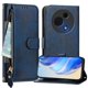 thumbnail image 4 of Funda Billetera Cremallera para TCL 60 XE NxtPaper con Porta Tarjetas, Soporte y Correa Azul, 4 of 5