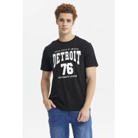 Fashionspark - Polera Hombre Oversize Negro - X