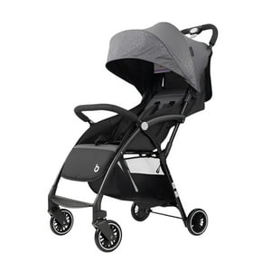 Coche De Paseo Últra Compacto Liviano Viena Gris Lubabycas