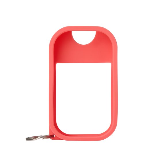 Estuche para Bruma de Manos Touchland Candy Red de Silicona con Llavero