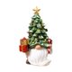 thumbnail image 3 of Figura De Gnomo De árbol De Navidad En Miniatura De Resina Para Escritorio De Oficina, Ligera, 11 Cm X 9 Cm X 19 Cm, 3 of 3