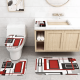 thumbnail image 2 of Set Juego De Baño 4 Piezas Con Cortina Deco Hogar Completo, 2 of 6