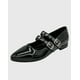 thumbnail image 1 of Ballerina para mujer plana charol Negro, 1 of 4