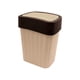 thumbnail image 1 of Tacho de Basura Ratan Vaiven Slim 40LT Beige, 1 of 4