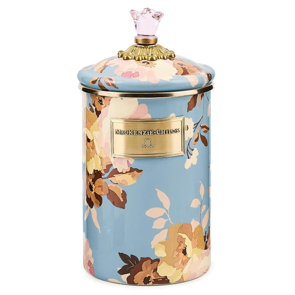 Recipiente MACKENZIE-CHILDS Grande Wild Rose 1,9 L