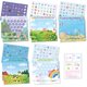 thumbnail image 1 of Tabla de entrenamiento de baño Bright Seed para niña 30x25 cm 240 pegatinas, 1 of 6