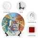 thumbnail image 3 of Pepper Ann Plato decorativo de porcelana fina (bone china), plato decorativo de cerámica para hogar, oficina, soporte de pared, platos decorativos para dormitorio - 6 pulgadas (15 cm), 3 of 6