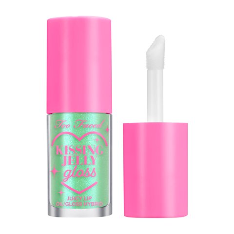 Too Faced - Gloss De Labios Too Face Kissing Jelly Hidratante, 4 Ml, Manzana Verde
