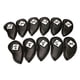 thumbnail image 5 of Golf Iron Headcover Club Head Cover Protección Pegatina Cierre Negro + Blanco, 5 of 5
