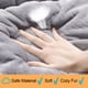 thumbnail image 4 of Almohadilla para cama para perros VERZEY, ultrasuave, lavable, gris, 90 x 60 cm, 4 of 6