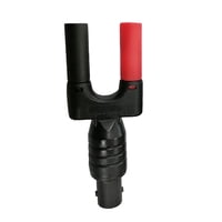 Magideal - Bnc A Dos Conectores Banana Reparación Del Adaptador Del Conector Divisor Del Poste De Unión Pieza De Osciloscopio Para Ingenieros Electrónico