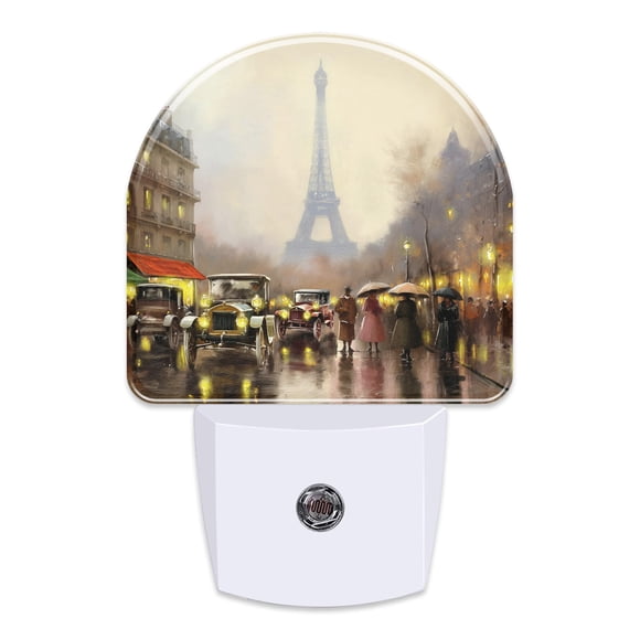Luz nocturna Sndheke Torre Eiffel de París – Sensor de atardecer a amanecer, 0,5 W