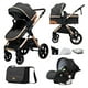thumbnail image 1 of Coche Cuna Accesorios Bebé 5 En 1 Plegable Multifuncional, 1 of 8