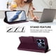 thumbnail image 4 of Infinix Note 40 Pro Plus 5G Funda Billetera de Gato, Morado Oscuro, 4 of 6