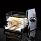 thumbnail image 1 of 1pc Clear Acrylic Q-tip Storage Jar, Swabs Storage Holder, Transparent Swabs Organizer Box, Pads Finishing Container, Bathroom Accessories, 1 of 3