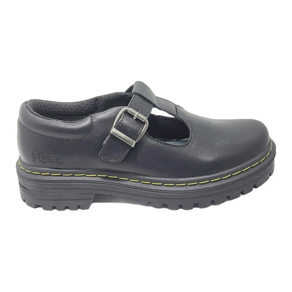 ZAPATOS ESCOLARES PLUMA NIÑAS (NEGRO) | EW582A60001 - Talla 36