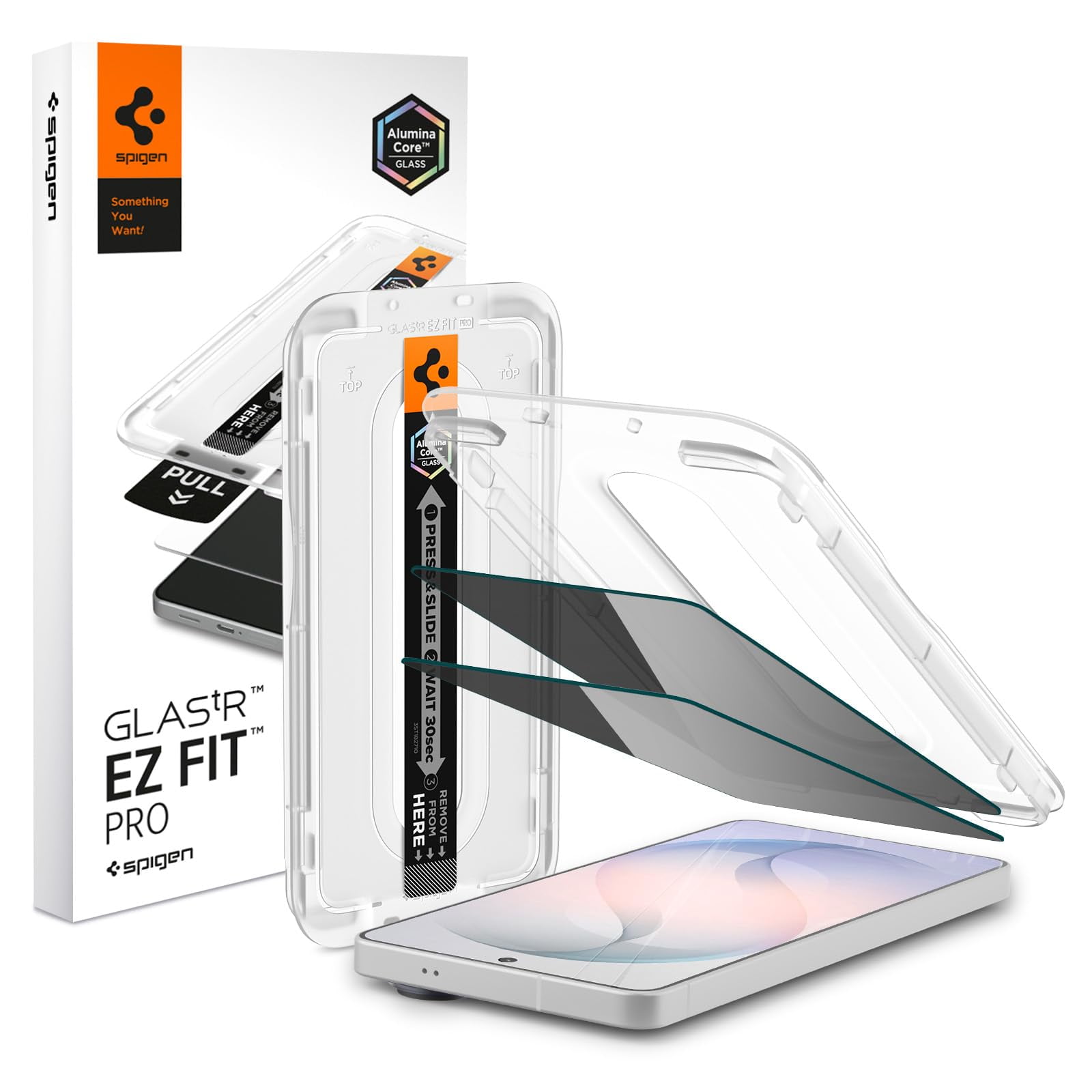 Protector De Pantalla Spigen Aluminacore De Cristal Templado Para Galaxy S26
