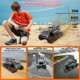 thumbnail image 4 of Coche RC UFULMN 8WD Anfibio Impermeable Azul, 4 of 6