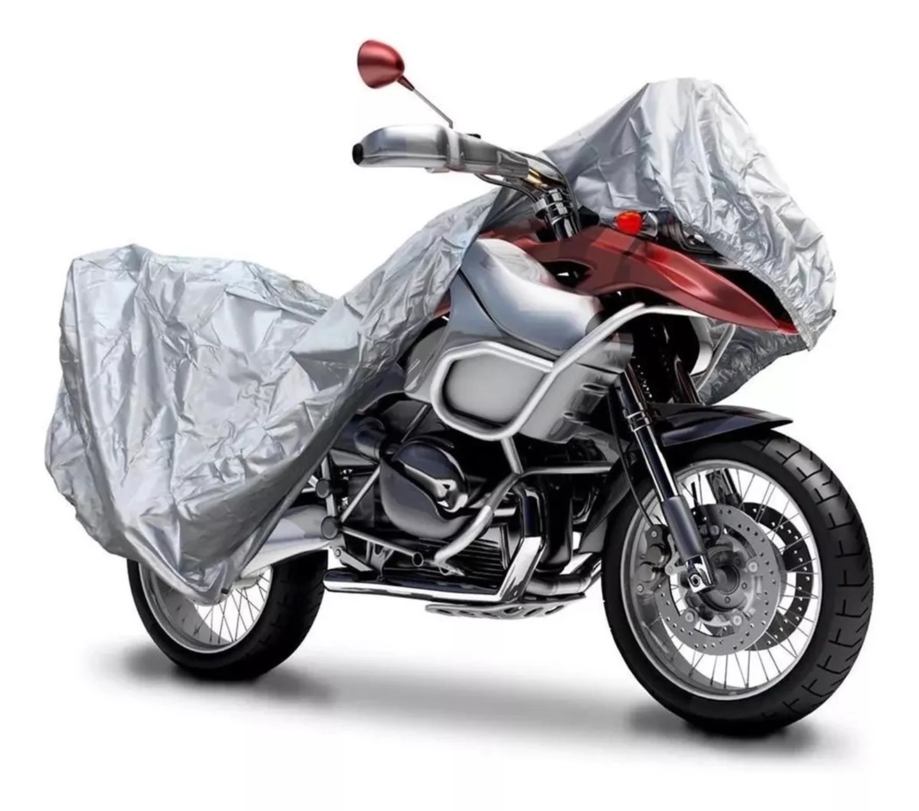 Jj Group - Funda Carpa Cobertor Protector Moto Impermeable Talla L
